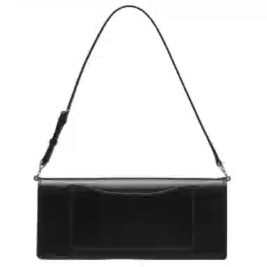 MARC JACOBS The Glam Mirror Shoulder Bag Black