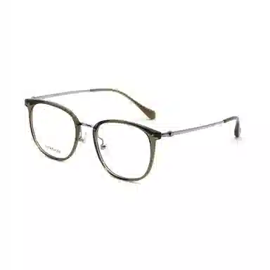 小罗弟 轻奢进口 钛 圆形 光学镜架 男女同款情侣款