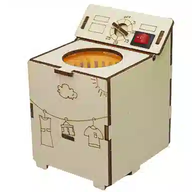 萌吉码 滚筒洗衣机 其他拼装模型