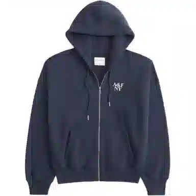 Abercrombie & Fitch Letter Jacquard Sweatshirt