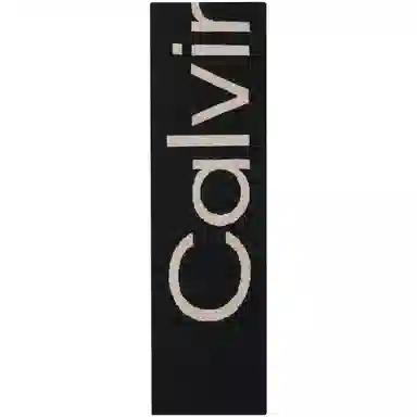 Calvin Klein Jacquard Wool Scarf