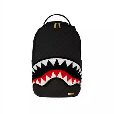 SPRAYGROUND Checkerboard Shark Mouth Backpack