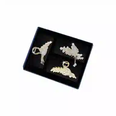 妖娆猫 高端后脑勺质通勤造型感 合金 发夹 女款