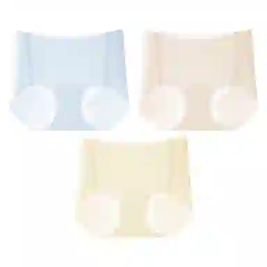 二三二三 轻薄透气吸汗冰丝速干无痕清爽舒适亲肤柔软不夹臀防走光凉感简约日常百搭短裤 组合装三角内裤 女款