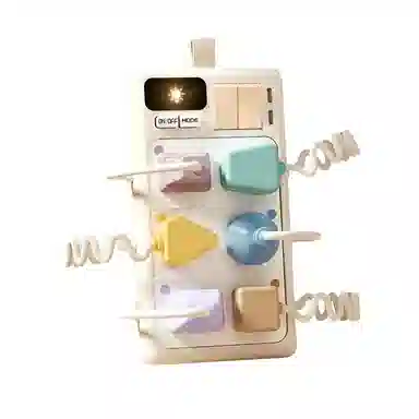 益米 插排益智玩具 宝宝周岁启蒙开发 早教教具