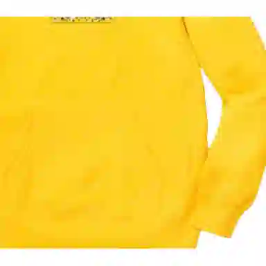 Supreme Bandana Box Logo Hooded Sweatshirt Yellow