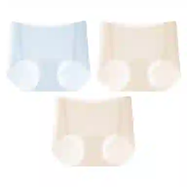 二三二三 轻薄透气吸汗冰丝速干无痕清爽舒适亲肤柔软不夹臀防走光凉感简约日常百搭短裤 组合装三角内裤 女款