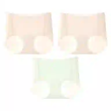 二三二三 轻薄透气吸汗冰丝速干无痕清爽舒适亲肤柔软不夹臀防走光凉感简约日常百搭短裤 组合装三角内裤 女款