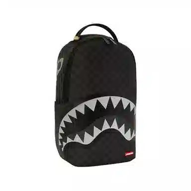 SPRAYGROUND Shark Logo Checkerboard Backpack