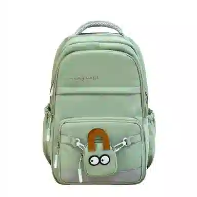 醇龙 学院风简约百搭电脑背包 尼龙 双肩包 常规 男女同款情侣款 多色