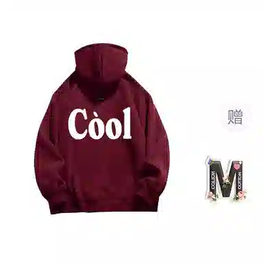 棉购 美式重磅潮流连帽学生高街时尚休闲百搭加绒加厚宽松卫衣 女款