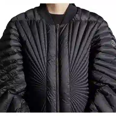 Moncler x Rick Owens FW23 Black Down Jacket