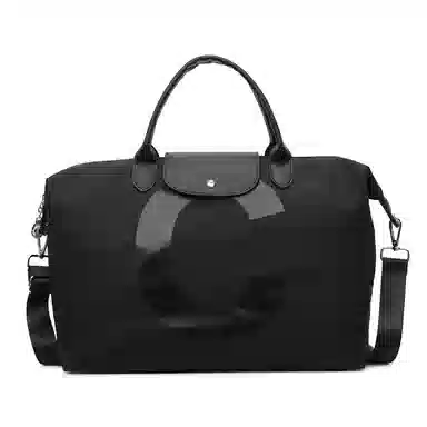 醇龙 休闲高级感通勤 尼龙 单肩包手提包 常规 男女同款情侣款 黑色/卡其