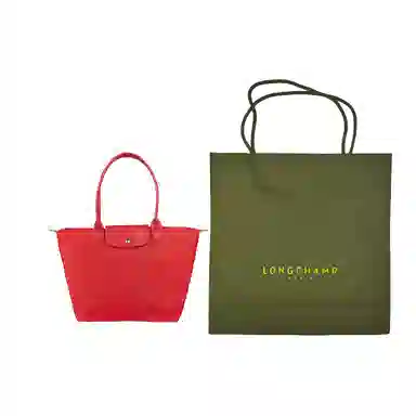 LONGCHAMP Le Pliage Green 28 Logo