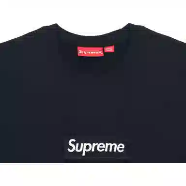 Supreme FW18 Box Logo Crewneck Black