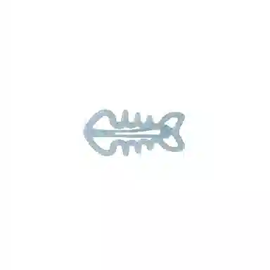 水中玉 韩系风甜酷辣妹鱼骨夹子侧边刘海夹碎发发卡子发饰 合金 发夹 女款