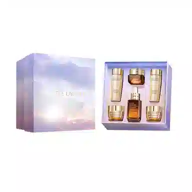 雅诗兰黛 七夕限定小棕瓶护肤套装 保湿滋润 六件套