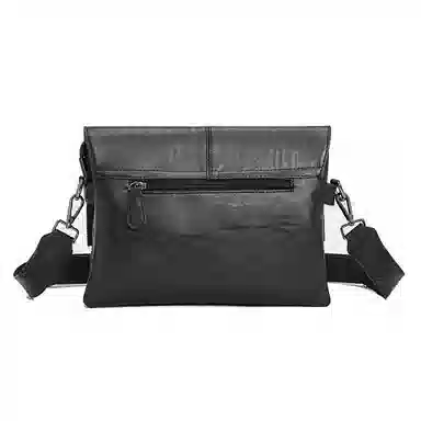 老人头 复古港风通勤简约时尚百搭斜挎包 合成革 单肩包 常规 男款 多色