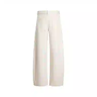 【显高显瘦赠腰带】布客行 美式复古高街潮牌弯刀阔腿轻奢老钱风回潮纯色百搭长裤子宽松舒适高级慵懒垂感长休闲裤 男女同款