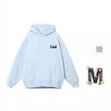 棉购 美式重磅潮流连帽学生高街时尚休闲百搭加绒加厚宽松卫衣 女款