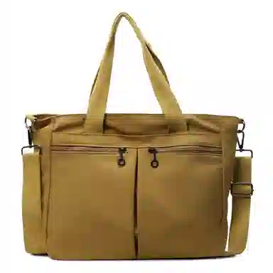 醇龙 大容量百搭通勤时尚潮流 尼龙 托特包单肩包 常规 男女同款情侣款 多色