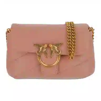 PINKO Love Puff Shoulder Bag Pink