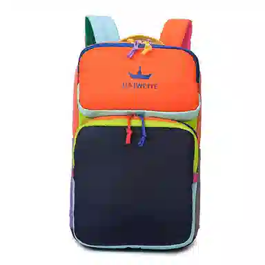 醇龙 多巴胺大容量轻便撞色时尚潮流 牛津布 双肩包 常规 男女同款情侣款 多色