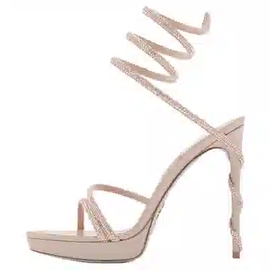 RENE CAOVILLA Margot Nude 12cm