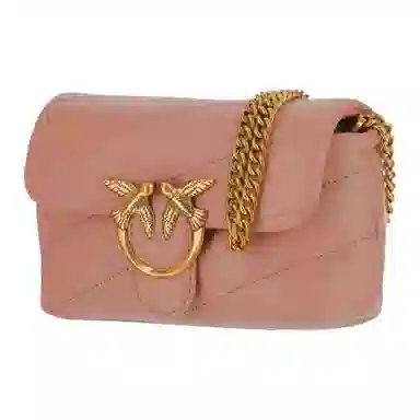 PINKO Love Puff Shoulder Bag Pink