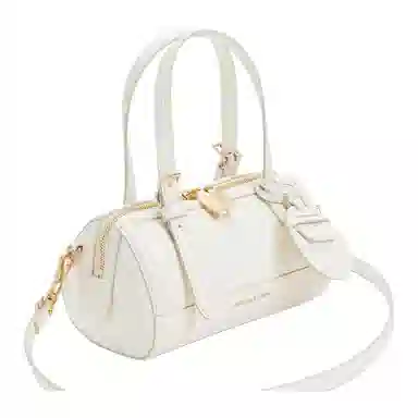 Charles & Keith Cream Boston Bag