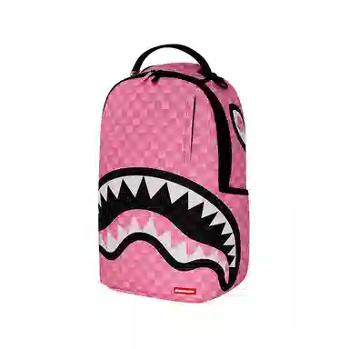 SPRAYGROUND Shark Mouth Checkered Backpack