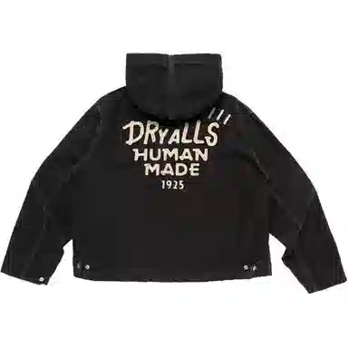 Human Made FW25 Short Side Adjustable Buckle Hoodie Jacket