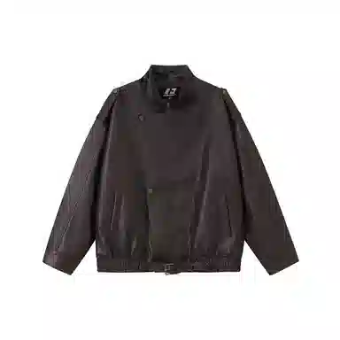 FORNINES PU Biker Jacket
