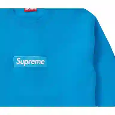 Supreme Box Logo Crewneck Bright Royal