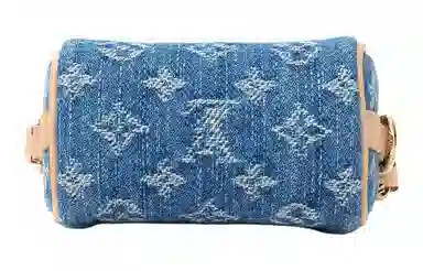 Louis Vuitton Speedy Denim Bucket Bag