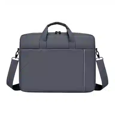 德力熊 时尚简约纯色百搭商务通勤便携 牛津布 公文包 男款 多色