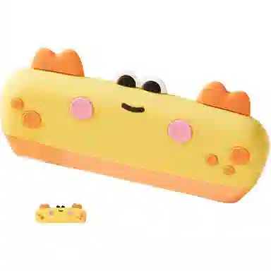 萌吉码 硅胶可水洗口风琴 儿童口琴