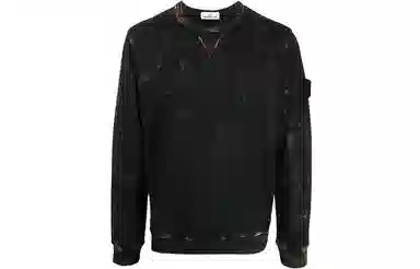 Stone Island FW21 Crewneck Sweatshirt Black