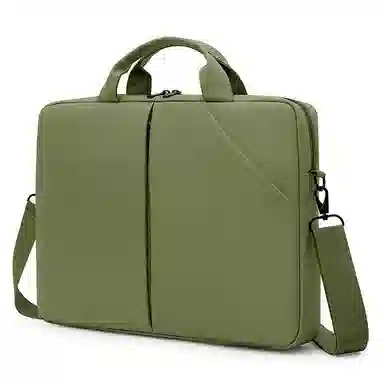 德力熊 纯色简约商务多功能 尼龙 公文包 男女同款情侣款 多色