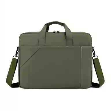 德力熊 时尚简约纯色百搭商务通勤便携 牛津布 公文包 男款 多色