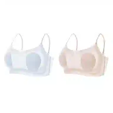 浪莎 舒适透气简约基础休闲款侧收副乳体育锻炼运动柔软亲肤文胸 女款