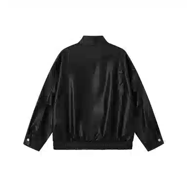 FORNINES PU Biker Jacket