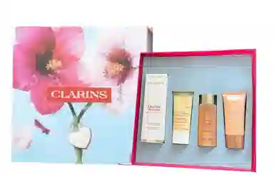 娇韵诗 双萃精华洁面护肤套装 保湿补水 四件套