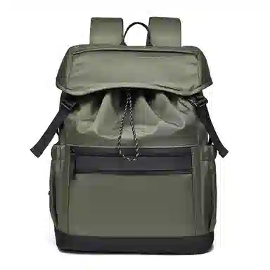 醇龙 纯色时尚潮流百搭高级学院 尼龙 双肩包 常规 男女同款情侣款 多色