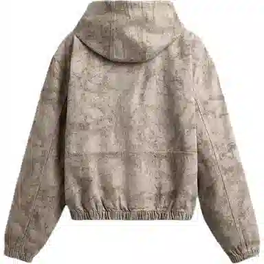 ZARA Casual Hoodie Washed Jacket