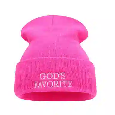 氧气樱桃 欧美户外运动时尚针织街头时尚辣妹字母 腈纶 绒线帽 男女同款情侣款