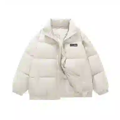 鸭鸭 加厚御寒运动舒适立领面包服保暖羽绒服 男款 黑色