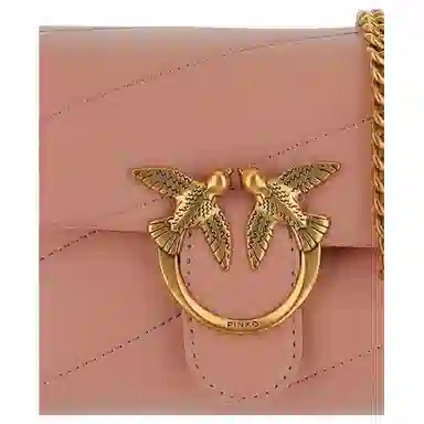 PINKO Love Puff Shoulder Bag Pink