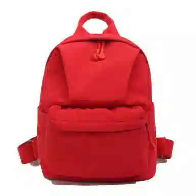 醇龙 古着感纯色防水电脑登山背包 尼龙 双肩包 男女同款情侣款 多色