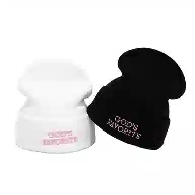 氧气樱桃 欧美户外运动时尚针织街头时尚辣妹字母 腈纶 绒线帽 男女同款情侣款